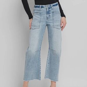 Vervet size 27 regular barrel jeans. Worn once. True to size